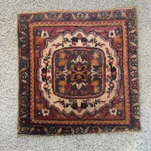 Vintage Handknotted Turkish Rug Accent Vintage
Oushak Rug Vintage Anatolian Rug